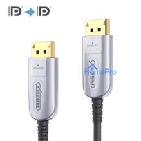 PureLink FiberX FX-I260-010 DisplayPort cable 10 m Black, Silver