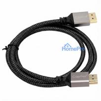 Captiva HDMI to HDMI cable, black, 4K 60Hz, 1m, High Speed, gold-plated connectors
