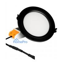 LED Panel Round 9W RGB-WW with radio and WLAN black *Milight / Miboxer*