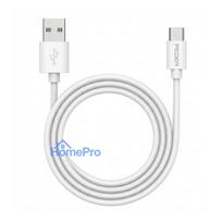 PEDEA Fast Charging and Data Cable USB-A / USB-C, 1m, white