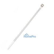 CABLE TIES 98X2.5 ELMATIC WHITE 100PCS