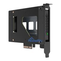ToughArmor 1x 2.5" 9.5mm U.2 / U.3 NVMe uz PCIe 4.0 x 4 karte