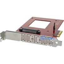 Kontrolieris Icy Dock We-Ra. IcyDock 1x U2 / U3 PCIe 4.0 NVMe SSD uz Oculink Slim adapteris