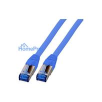 EFB RJ45 Patchk. S / FTP Cat.6A Cat7 TPE superflex 15.00m blau