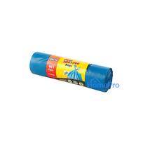 GARBAGE BAGS PLASTA BLUE 60L 8PCS