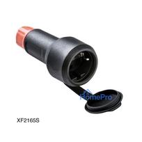 Socket Elektro-Plast XF2165S, black / orange