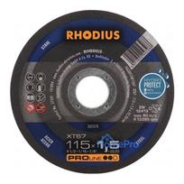 RHOD XT 67 115x1.5x22.23 cutting disc Pro blue