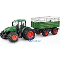 Amewi RC tractor with livestock transporter LiIon 500mAh green / 6+