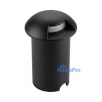 Synergy 21 LED recessed floor spotlight ARGOS round Segment-1 IP67 ww - black