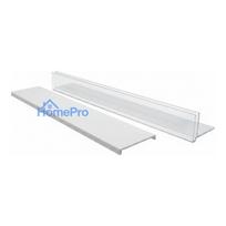 Synergy 21 LED U-profile with ALU114 PMMA opal diffuser/cover, opal plastic cover