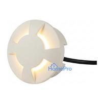 Synergy 21 LED recessed floor spotlight ARGOS round Segment-4 IP67 ww - brown