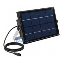 Synergy 21 LED recessed floor spotlight ARGOS with solar panel and 10W battery