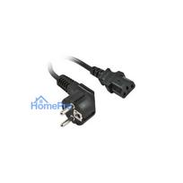 Synergy21 power cable 230V Schuko CEE7 (plug) - IEC-C13 (socket), 3m, Black