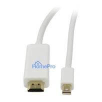 Synergy21 Cable Video DisplayPort mini 1.2 HDMI 2.0, ST / ST, 2m, Ultra HD 4K@60hz 4:4:4, 8 Bit HDR,