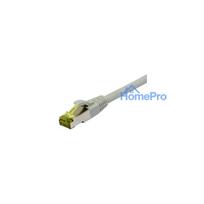 Synergy21 patch cable RJ45, CAT6A 500Mhz, 2m, gray, S-STP(S / FTP), TPE / LSZH(Ultraflex), AWG26, with CAT7 raw cable,