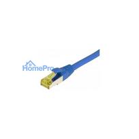 Synergy21 patch cable RJ45, CAT6A 500Mhz, 7.5m, blue, S-STP(S / FTP), TPE / LSZH(Ultraflex), AWG26, with CAT7 raw cable,