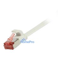 Synergy21 patch cable RJ45, CAT6 250Mhz, 5m white, FTP(U / FTP), TPE(Superflex), flat