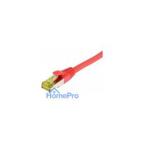 Synergy21 patch cable RJ45, CAT6A 500Mhz, 3m, red, S-STP(S / FTP), TPE / LSZH(Ultraflex), AWG26, with CAT7 raw cable,