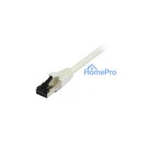 Synergy21 patch cable RJ45, CAT8.1 2000Mhz, 1.0m, white, S-STP(S / FTP), TPE(Ultra SuperFlex), AWG26,