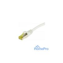 Synergy21 patch cable RJ45, CAT6A 500Mhz, 1.5m, white, S-STP(S / FTP), TPE / LSZH(Ultraflex), AWG26, with CAT7 raw cable