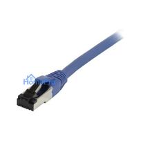 Synergy21 patch cable RJ45, CAT8.1 2000Mhz, 2m, blue, S-STP(S / FTP), TPE / LSZH(SuperFlex), AWG26,
