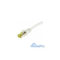 Synergy21 patch cable RJ45, CAT6A 500Mhz, 0.15m, white, S-STP(S / FTP), TPE / LSZH(Ultraflex), AWG26, with CAT7 raw cabl
