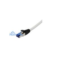 Synergy21 Patch Cable RJ45, CAT6A 500MHz, 40m, white, S-STP(S / FTP), PUR(Superflex), Outdoor / Industrial, AWG26