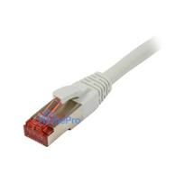 Synergy21 patch cable RJ45, CAT6 250Mhz, 0.5m gray, S-STP(S / FTP), TPE / LSZH(Superflex)