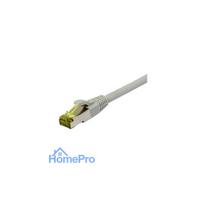 Synergy21 patch cable RJ45, CAT6A 500Mhz, 20m, gray, S-STP(S / FTP), TPE / LSZH(Ultraflex), AWG26, with CAT7 raw cable,