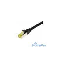 Synergy21 patch cable RJ45, CAT6A 500Mhz, 3m, black, S-STP(S / FTP), TPE / LSZH(Ultraflex), AWG26, with CAT7 raw cable,