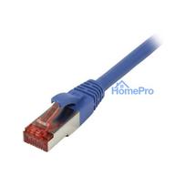 Synergy21 patch cable RJ45, CAT6 250Mhz, 7.5m blue, S-STP(S / FTP), TPE / LSZH(Superflex)