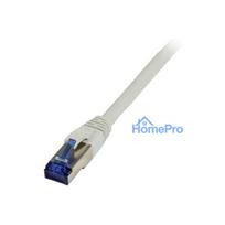Synergy21 patch cable RJ45, CAT6A 500Mhz, 1.5m, gray, S-STP(S / FTP), TPE / LSZH(Superflex), AWG26,