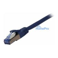 Synergy21 patch cable RJ45, CAT6A 500MHz, 1.5m, blue, S-STP(S/FTP), component tested (GHMT certified), AWG26