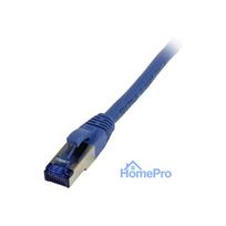 Synergy21 patch cable RJ45, CAT6A 500Mhz, 15m, blue, S-STP(S / FTP), TPE / LSZH(Superflex), AWG26,