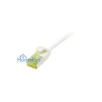 Synergy21 Patch cable RJ45 - CAT6A 500Mhz - 1.5m - white - U / FTP - slimline round d 3.8mm - TPE / LSZH (Superflex