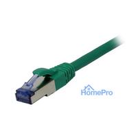 Synergy21 patch cable RJ45, CAT6A 500MHz, 3m, green, S-STP (S/FTP), component tested (GHMT certified), AWG26