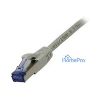 Synergy21 patch cable RJ45, CAT6A 500MHz, 1.5m, grey, S-STP(S/FTP), component tested (GHMT certified), AWG26