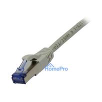 Synergy21 patch cable RJ45, CAT6A 500MHz, 5m, grey, S-STP(S/FTP), component tested (GHMT certified), AWG26