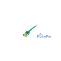 Synergy21 patch cable RJ45, CAT6A 500MHz, 1.0m, green, U/FTP, slimline round d 3.8mm, TPE/LSZH (Superflex), AWG32, with