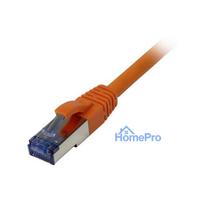 Synergy21 patch cable RJ45, CAT6A 500MHz, 3m, orange, S-STP(S/FTP), component tested (GHMT certified), AWG26