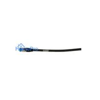Synergy21 patch cable RJ45, CAT6A 500Mhz, 1.0m, black, S-STP(S / FTP), TPE / LSZH(Superflex), AWG26,