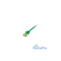 Synergy21 patch cable RJ45, CAT6A 500MHz, 3m, green, U/FTP, slimline round d 3.8mm, TPE/LSZH (Superflex), AWG32, with CA