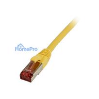 Synergy21 patch cable RJ45, CAT6 250Mhz, 5m yellow, S-STP(S / FTP), TPE / LSZH(Superflex)
