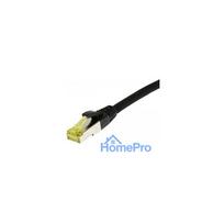 Synergy21 patch cable RJ45, CAT6A 500Mhz, 10m, black, S-STP(S / FTP), TPE / LSZH(Ultraflex), AWG26, with CAT7 raw cable,