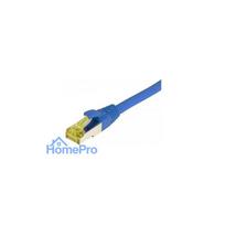 Synergy21 patch cable RJ45, CAT6A 500Mhz, 3m, blue, S-STP(S / FTP), TPE / LSZH(Ultraflex), AWG26, with CAT7 raw cable,