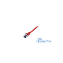 Synergy21 patch cable RJ45, CAT6A 500Mhz, 15m, red, S-STP(S / FTP), TPE / LSZH(Superflex), AWG26,