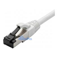 Synergy21 patch cable RJ45, CAT8.1 2000Mhz, 0.15m, white, S-STP(S / FTP), TPE / LSZH(SuperFlex), AWG26,