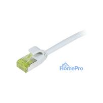 Synergy21 patch cable RJ45, CAT6A 500Mhz, 2m, gray, S-STP(S / FTP), slimline round d 4.5mm, TPE / LSZH(Superflex), AWG28