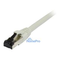 Synergy21 patch cable RJ45, CAT8.1 2000Mhz, 2m, gray, S-STP(S / FTP), TPE / LSZH(SuperFlex), AWG26,
