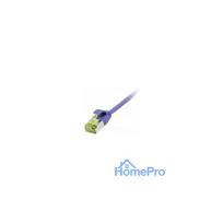 Synergy21 patch cable RJ45, CAT6A 500Mhz, 1.5m, purple, U / FTP, slimline round d 3.8mm, TPE / LSZH (Superflex), AWG32,